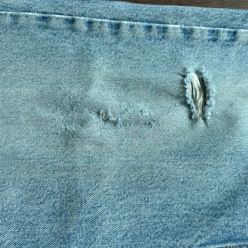Chaps Ralph Lauren Vintage Jeans Blue Tapered Leg 90s Denim 34x32 - Picture 7 of 7